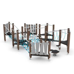 Medinis vaikų žaidimų kompleksas