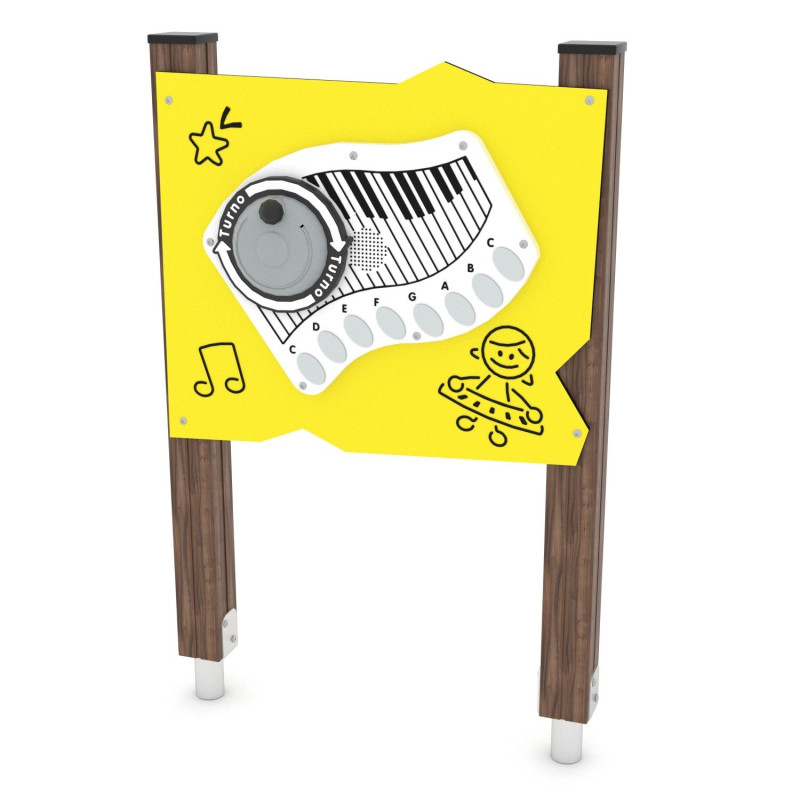 Lauko manipuliacinė interaktyvi medinė lenta PIANINAS