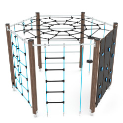 Medinė lauko sporto įranga VORATINKLIS | Viešosioms lauko žaidimų aikštelėms