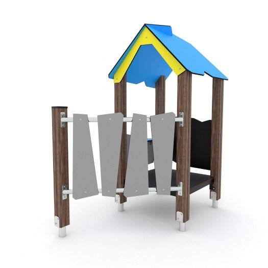 Medinis namelis su piešimo...