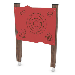 Interaktyvi medinė lenta LABIRINTAS | Lauko edukacinė įranga