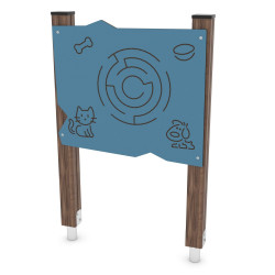 Interaktyvi medinė lenta LABIRINTAS | Lauko edukacinė įranga