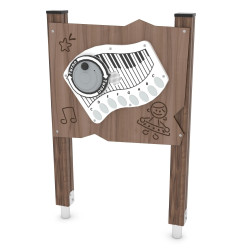 Interaktyvi medinė lenta PIANINAS | Lauko manipuliacinės sienelės