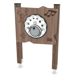 Interaktyvi medinė muzikinė lenta | Lauko manipuliacinė sienelė