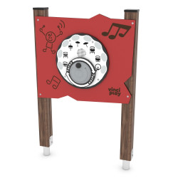 Interaktyvi medinė muzikinė lenta | Lauko manipuliacinė sienelė