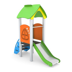 Žaidimų kompleksas su čiuožykla | Kokybiškas žaidimų kompleksas