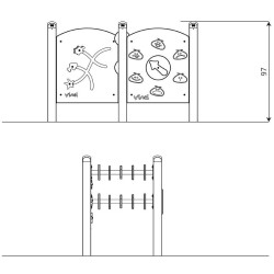 Lauko manipuliacinių interaktyvių sienelių žaidimas | VinciPlay