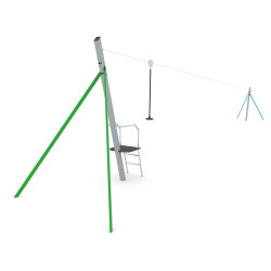 Nusileidimas lynu 2445 cm | Vaikų žaidimų aikštelėms