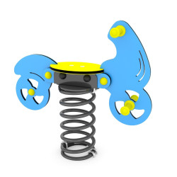 Balansinės sūpynės MOTOCIKLAS | Saugios sūpynės žaidimų aikštelėms