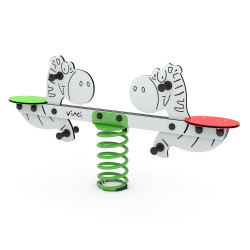 Balansinės sūpynės ZEBRIUKAI | Saugios sūpynės žaidimų aikštelėms