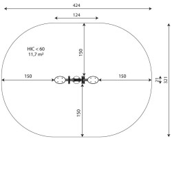 Balansinės sūpynės KATINAS | Saugios sūpynės žaidimų aikštelėms