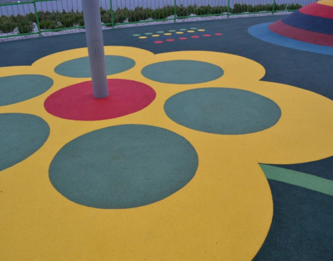 Liejama guminė danga